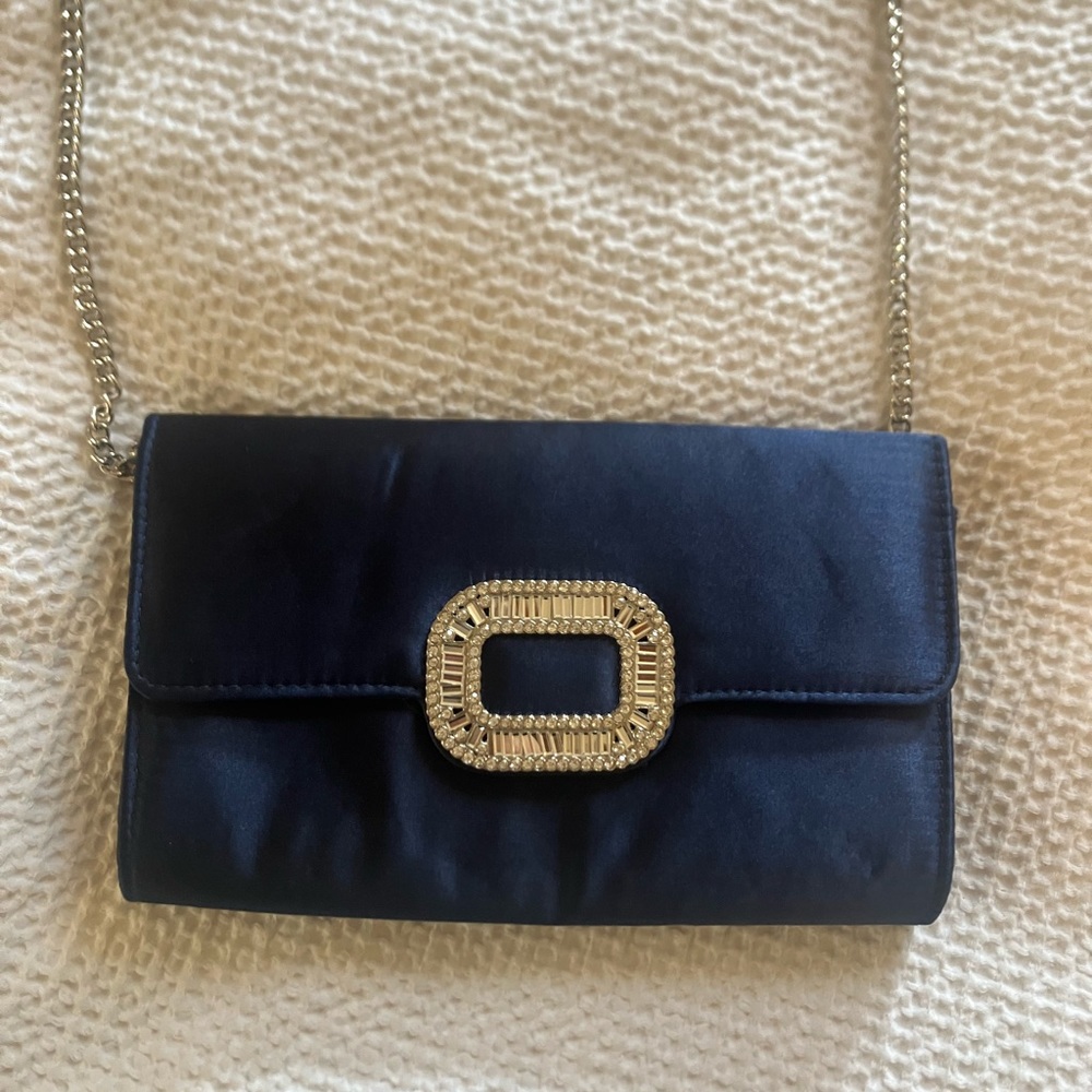 NWOT Vici Satin Clutch